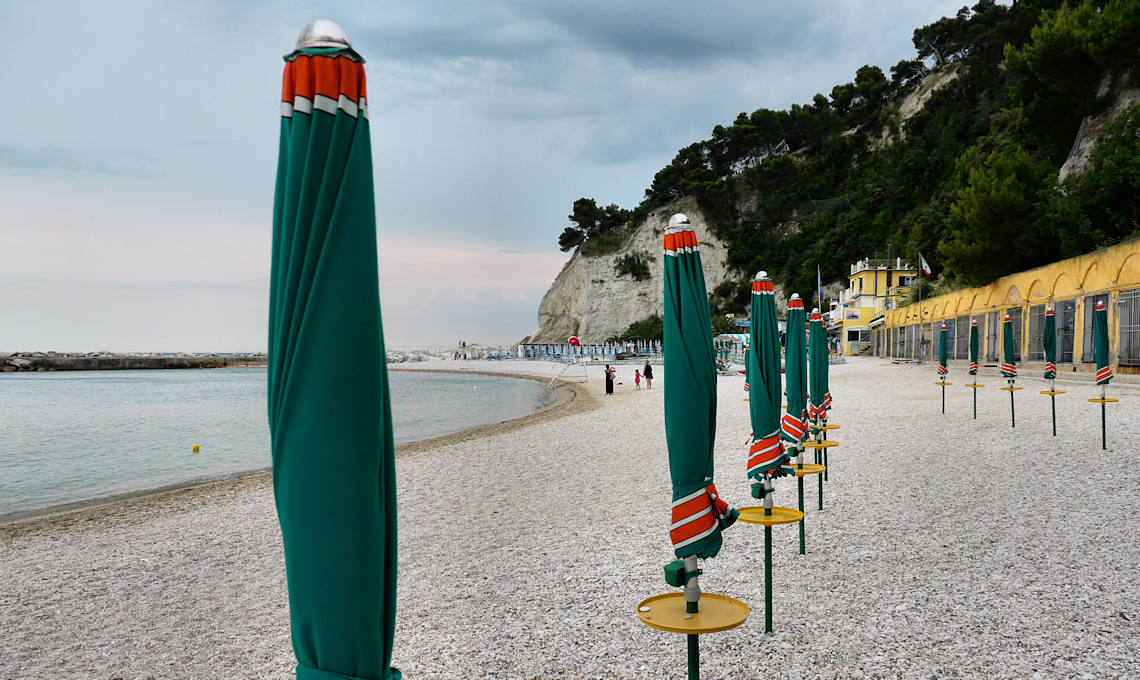 Plage proche d'Ancône