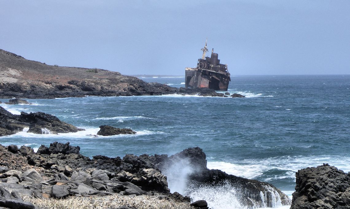 Ribeira de Mangue - Épave